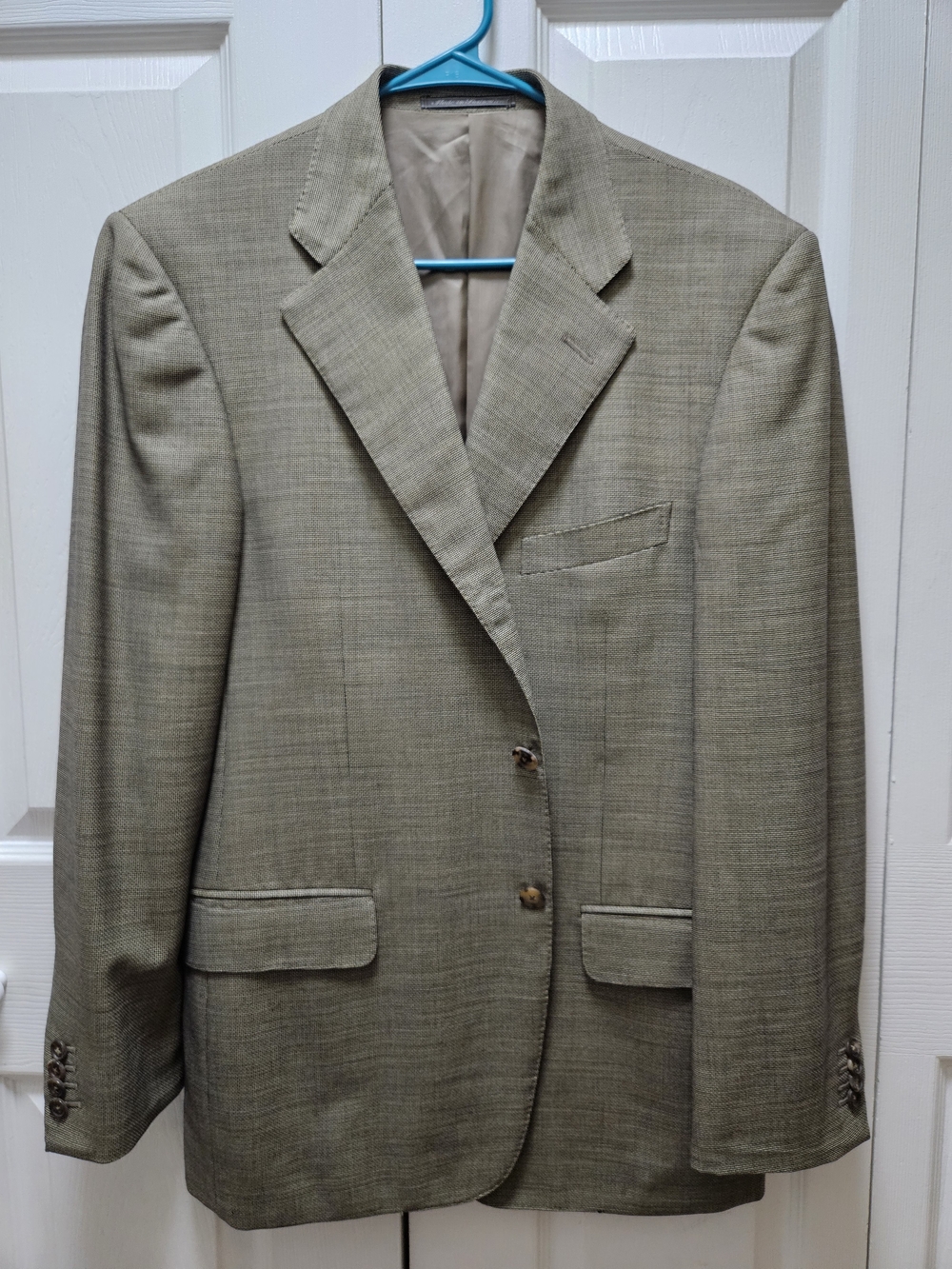 Ermenegildo Zegna High Performance Men's Classic Gray Wool Blazer Sport Coat L